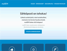 Tablet Screenshot of mailem.fi